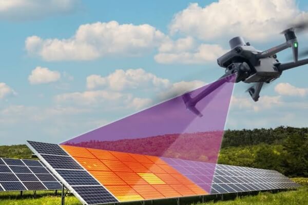 Drone thermal inspection
